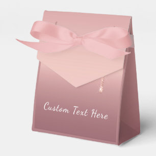 Ballotins Parties scintillant rose Gold Blush texte personn