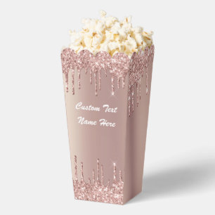 Ballotins Parties scintillant rose Gold Blush Texte personna