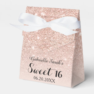 Ballotins parties scintillant rose or faux rose ombre Sweet 