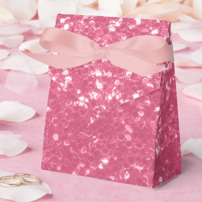 Ballotins Parties scintillant rose rose pâle (Mariage)