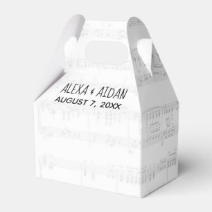 Ballotins Partition mariage avec texte