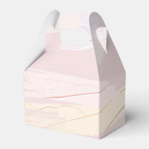 Ballotins Pastel Blush Pink et Gold Paint Splash