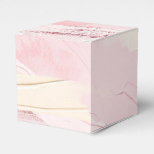 Ballotins Pastel Blush rose et doré Rose Paint Splash
