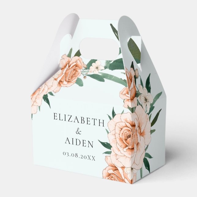 Ballotins Pastel Floral Mariage Collection Ballotin (Verso)