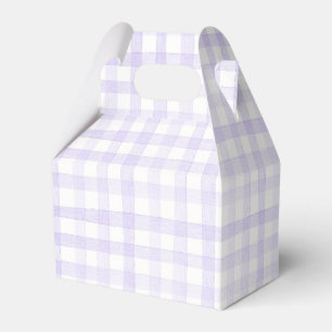 Ballotins Pastel Light Violet Lilac En vichy Vérifier Plaid
