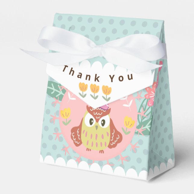 Ballotins Pastel Owl Joyeux Anniversaire. (Verso)