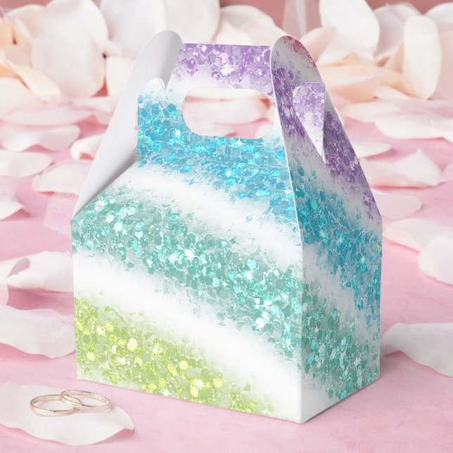 Ballotins Pastel Parties scintillant arc-en-ciel (Mariage)