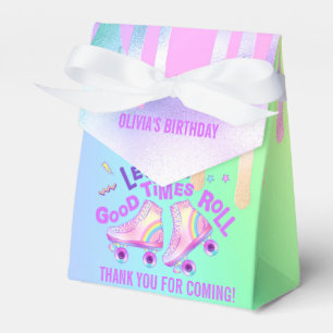 Ballotins Pastel Rainbow   Patinage à rouleaux Anniversaire