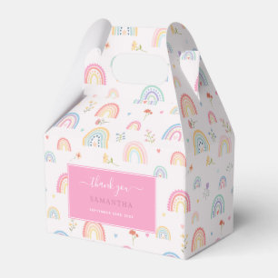 Ballotins Pastel Rainbows Girly Fleurs sauvages & Coeurs