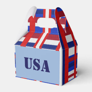 Ballotins Patriote plaid USA