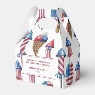 Ballotins Patriotique Firecracker Popsicles 4 juillet