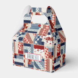 Ballotins Patriotique Patchwork Quilt Ballotin
