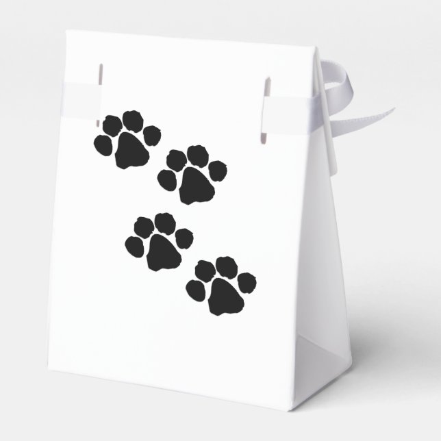 Ballotins Paw Prints pour les animaux (Arrière)
