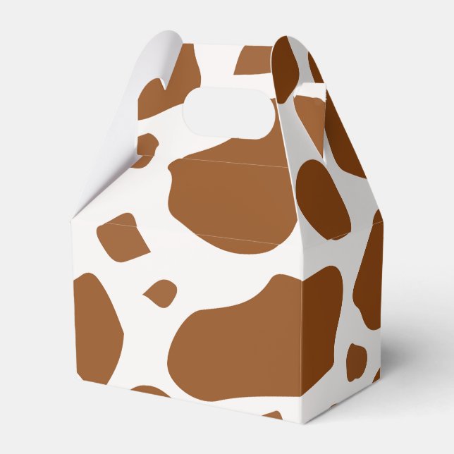 Ballotins Pays Western vache brune boîte de préférence (Verso)