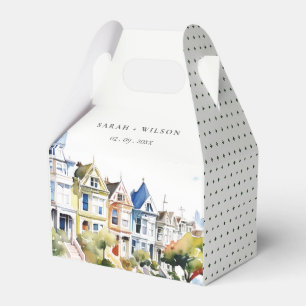 Ballotins Paysage de mariage des Painted Ladies de San Franc