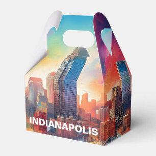Ballotins Paysage d'Indianapolis Art Abstrait