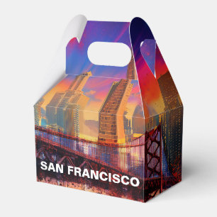 Ballotins Paysage urbain de San Francisco Art Abstrait
