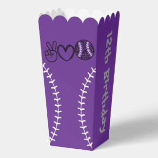 Ballotins Peace Love Softball Anniversaire
