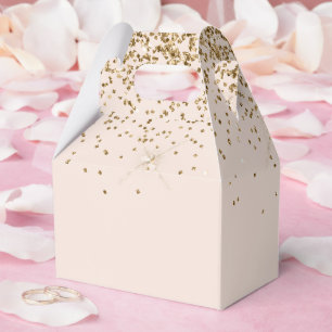 Ballotins Peach Blush Gold Glam Parties scintillant