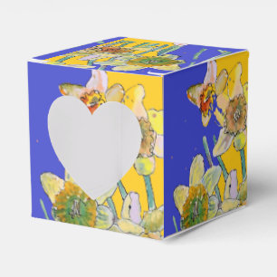 Ballotins Peinture de fleur de jonquille florale Anniversair