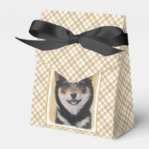 Ballotins Peinture Shiba Inu (Noir et Tan) - Art Chien
