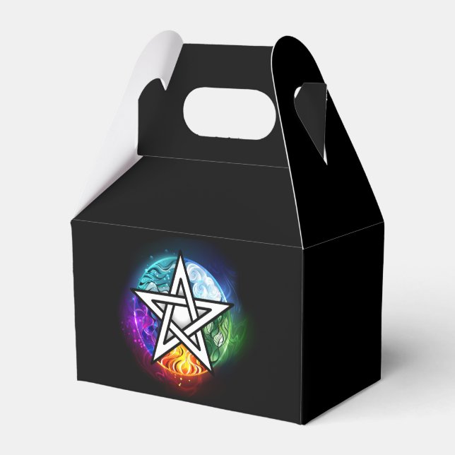 Ballotins pentagramme du Wiccan (Verso)