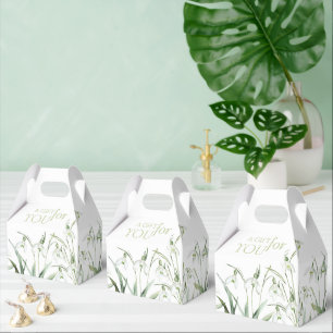 Ballotins Perce-Neige 60e Anniversaire Aquarelle Botanique