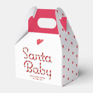 Ballotins Père Noël Baby Baby shower de Noël Ballotin
