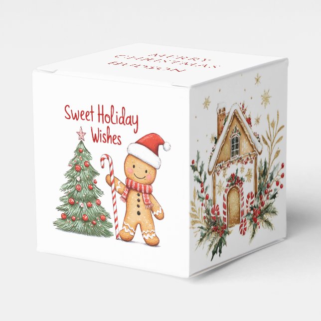 Ballotins Père Noël Gingerbread Ballotin (Verso)