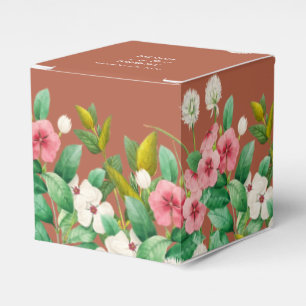 Ballotins Périwinkle Burnt Orange Terracotta Mariage