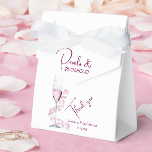 Ballotins Perles & Prosecco Fête des mariées moderne élégant