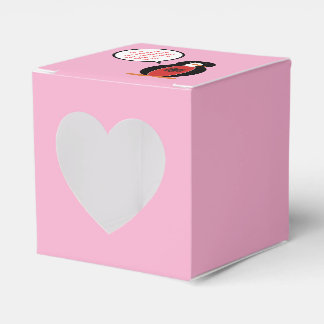 Ballotins Personalized Ms. Penguin Albania Heart