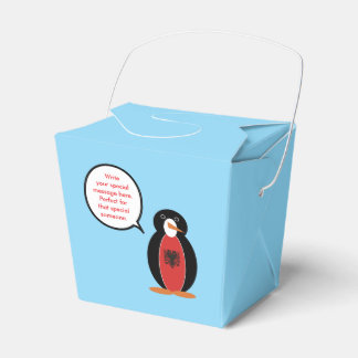 Ballotins Personalized Ms. Penguin Albania Take-Out