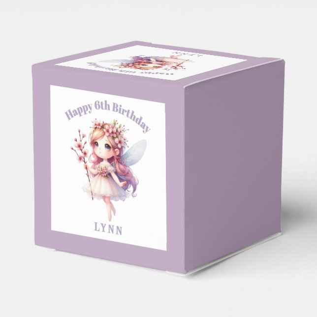 Ballotins Personalized Whimsical Floral Fairy  (Arrière)