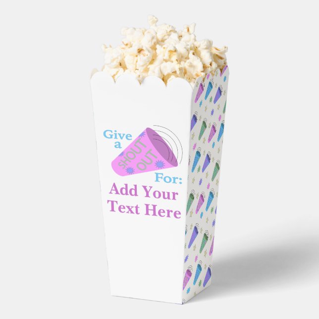 Ballotins Personnalisable Donner Un Signe De Popcorn (Sauté)