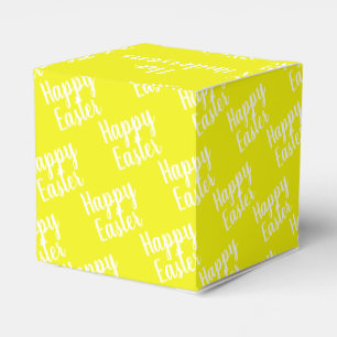 Ballotins Personnalisable Joyeux Jaune de Pâques