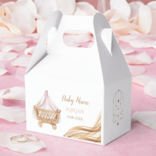 Ballotins Personnalisé Aqiqah Baby shower islamique personna