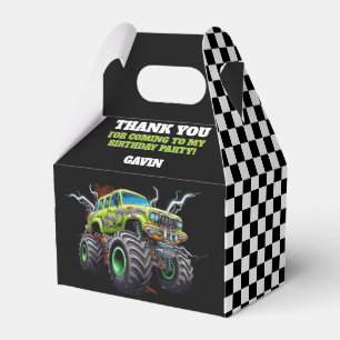 Ballotins Personnalisé Avec Le Nom Retro Monster Truck
