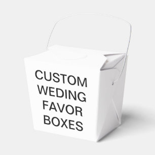 Ballotins Personnalisé Emporter Mariage Faveur Boxes
