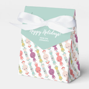 Ballotins Personnalisé Kawaii Sourire bonbon Favoriser boîte