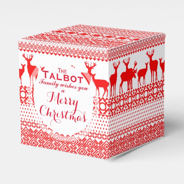Ballotins Personnalisé MERRY CHRISTMAS Ballotin SAISON (Verso)