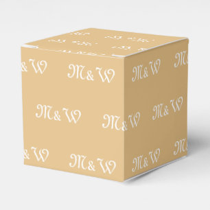 Ballotins Personnaliser avec cadeau de camel monogramme blan