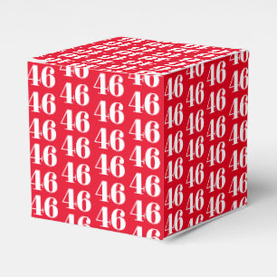 Ballotins Personnaliser avec/Initial, Lettre blanche Numéro 