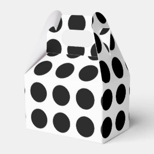 Ballotins PERSONNALISER CECI - Motif à pois N&B