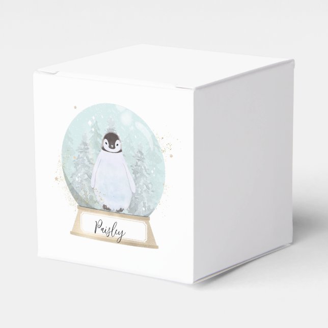 Ballotins Personnaliser le Noël des pingouins (Verso)