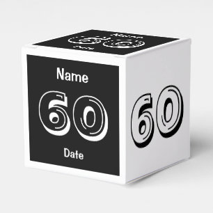 Ballotins Personnalisez le soixantième anniversaire