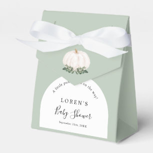 Ballotins Petit Baby shower Citrouille verdoyant