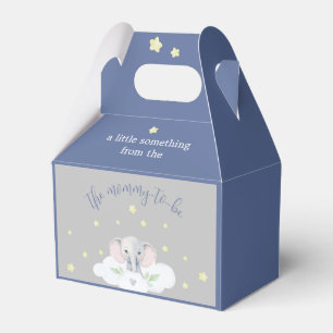 Ballotins Petit Baby shower d'arachide bleu éléphant