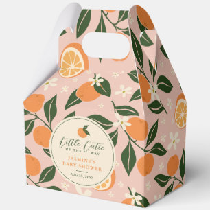 Ballotins Petit Baby shower de Citrus orange Cutie