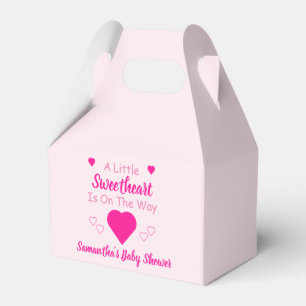 Ballotins Petit Baby shower de coeur